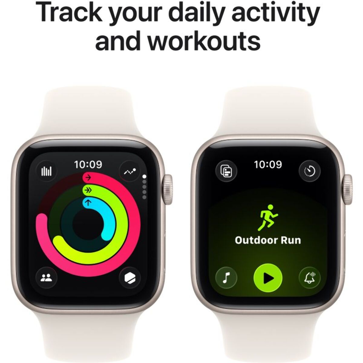 Montre connectée APPLE WATCH SE 3 44mm Lumière Stellaire S/M