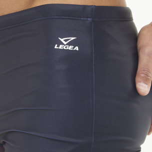 Costume boxer da nuoto HALLEK nero rosso