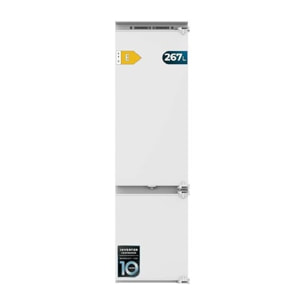 Cecotec Frigorífico combi integrable Bolero CoolMarket Combi BI-D FLW 267 E
