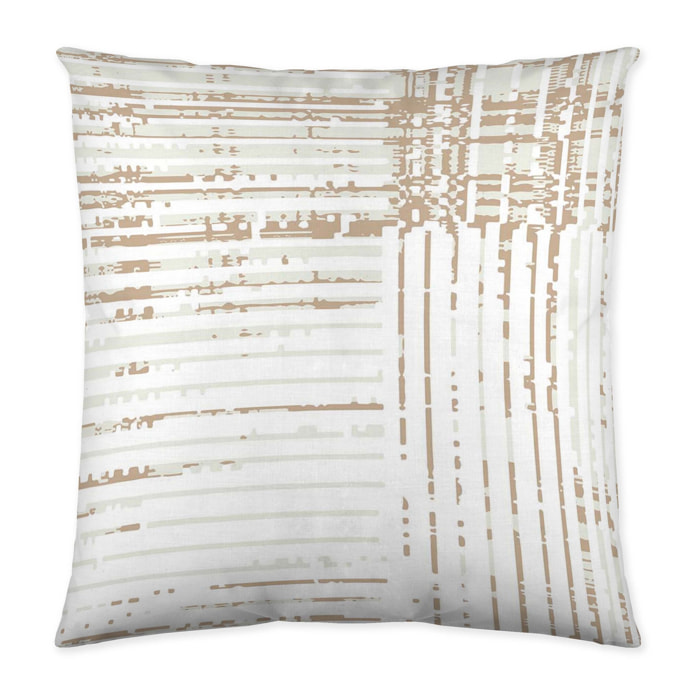 Sandal - Funda de Cojín Estampado - Con Cremallera - Sin relleno - 100% Algodón - Texture Sand