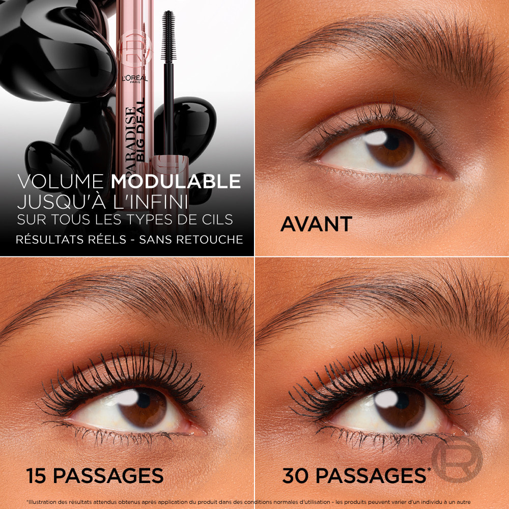 L'Oréal Paris Paradise Big Deal Mascara Volume Sans Paquet Noir 9.9 ml