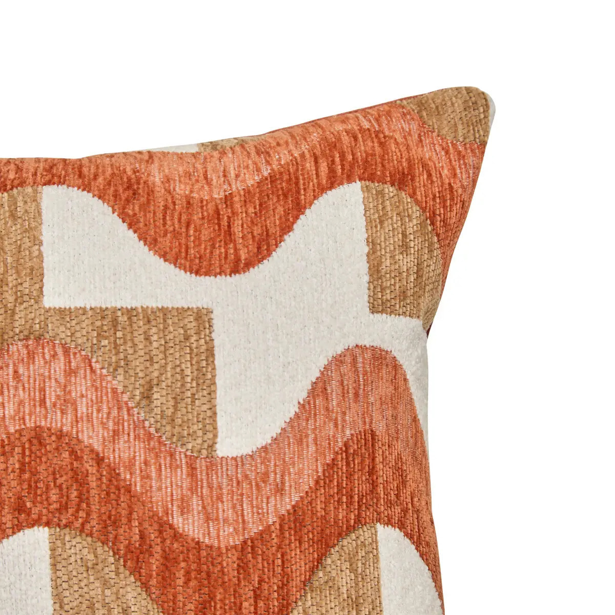 Coussin Floe ambre 58x38cm