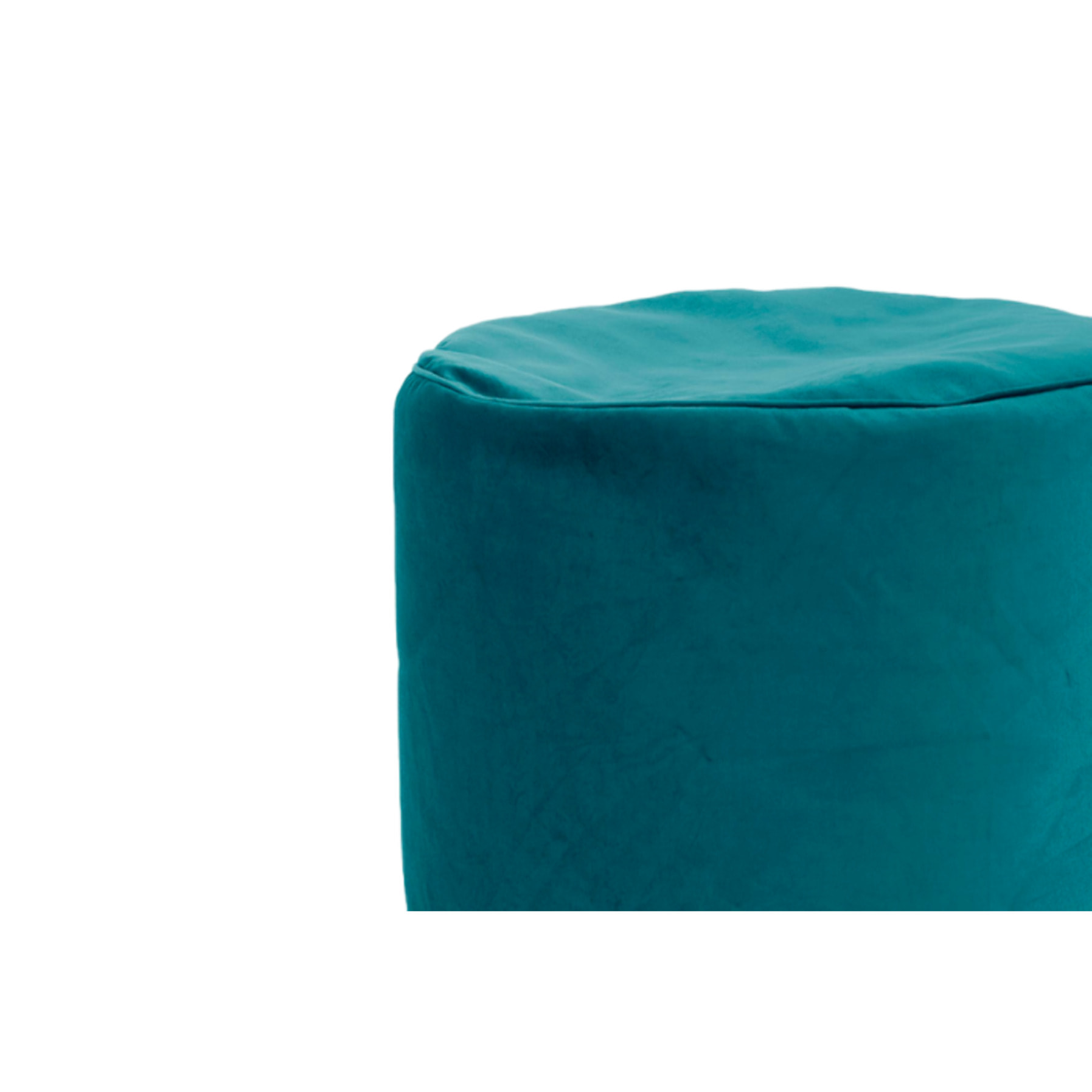 Marilyn Velours Bleu Paon