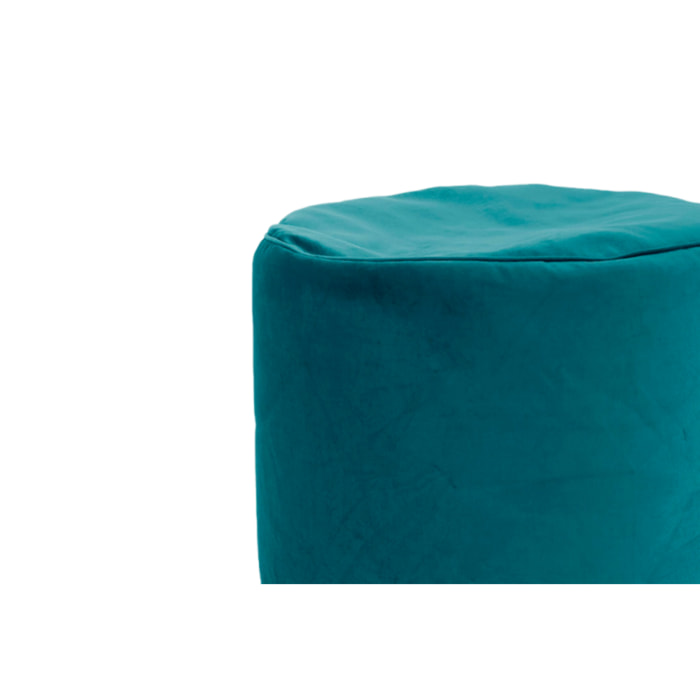 Marilyn Velours Bleu Paon