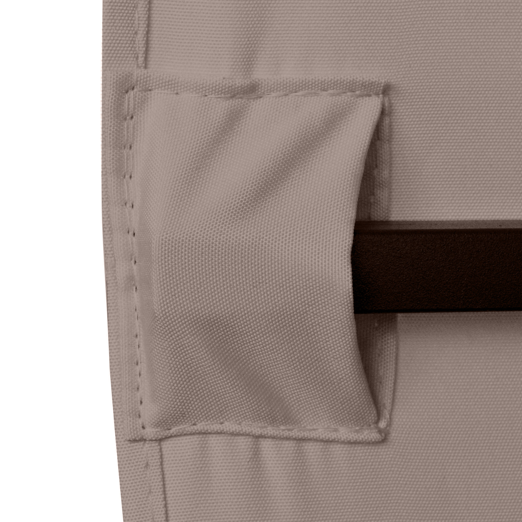 Techo de Repuesto 298x295 cm para Cenador de Jardín Cubierta de Repuesto de Gazebo Pabellón Exterior con 8 Orificios de Drenaje y Ventilación Beige