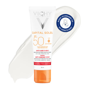 Capital Soleil Anti-âge 3-en-1 SPF50 50ml