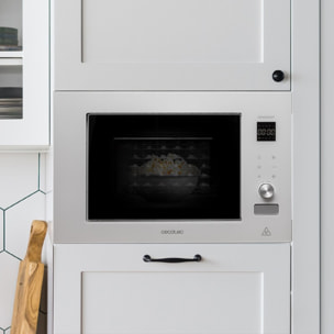 Cecotec Micro-ondes Intégré GrandHeat 2090 Built-In Touch White. 800 W, 20 L, Gr