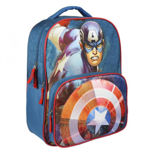 Capitan America Zaino scuola e tempo Libero Avengers Lui Marvel Multicolor