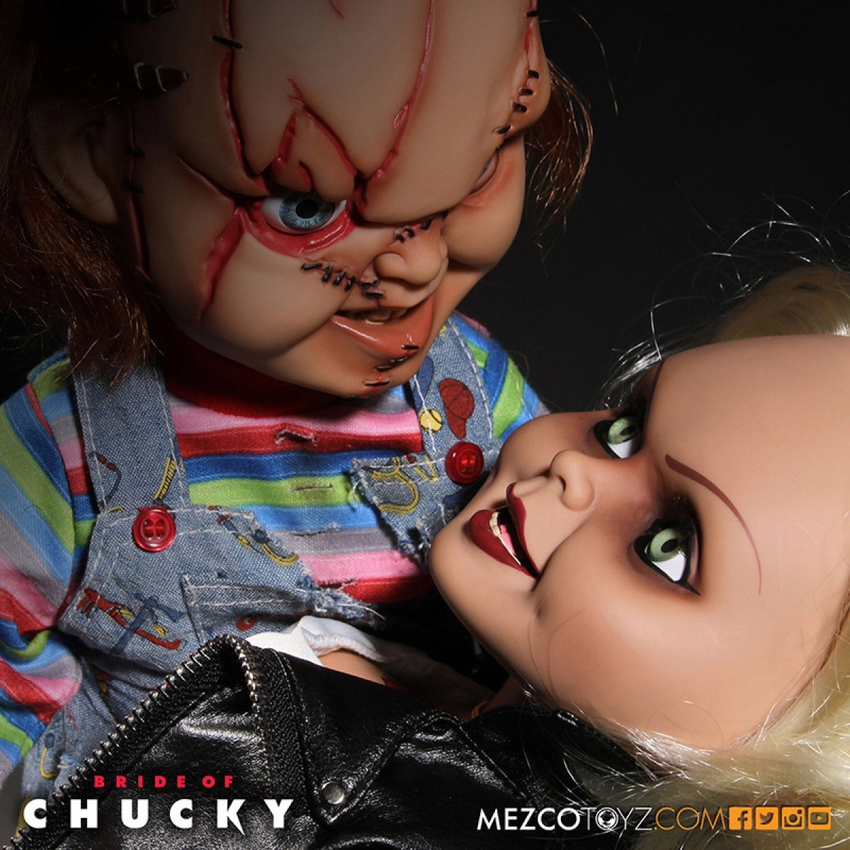 MEZCO TOYS BRIDE OF CHUCKY 15" TIFFANY AF (REPRINT) ACTION FIGURE