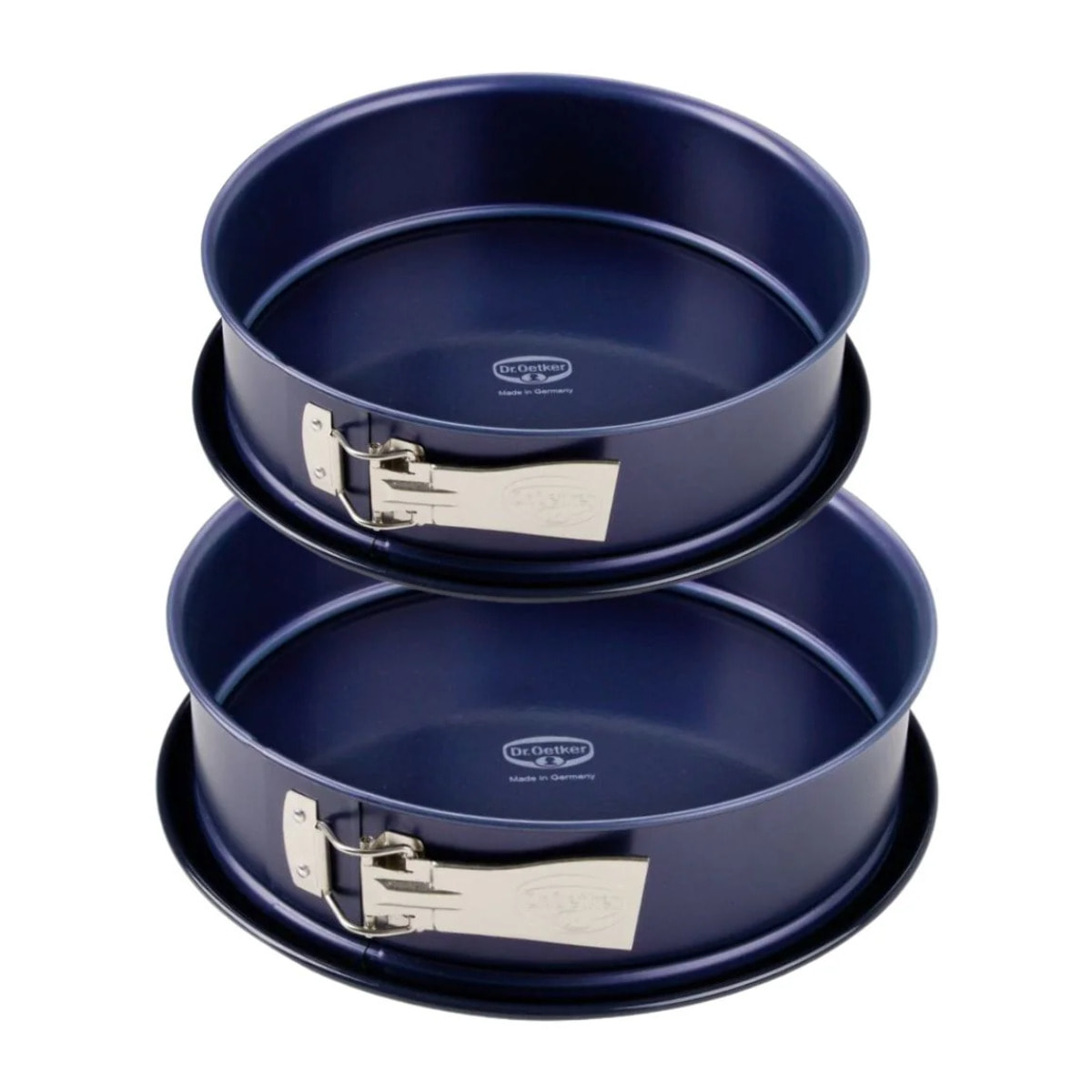 Ensemble de moule à manqué à charnière 26 et 28 cm Dr. Oetker Back Liebe