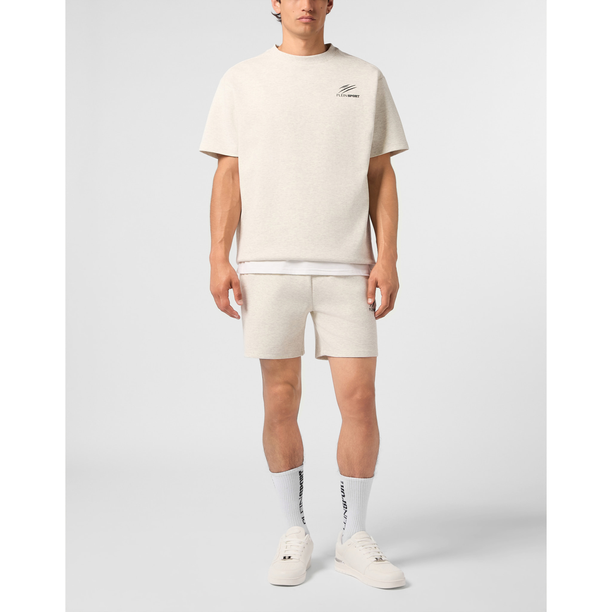 PLEIN SPORT Pantalones cortos de chándal ICON