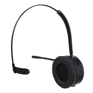 Cuffie Bluetooth 5.0 Microfono Direzionale Stazione Ricarica Cancellazione Rumore Batteria Lunga Durata Wireless PC Videochiamata Call Center Ufficio