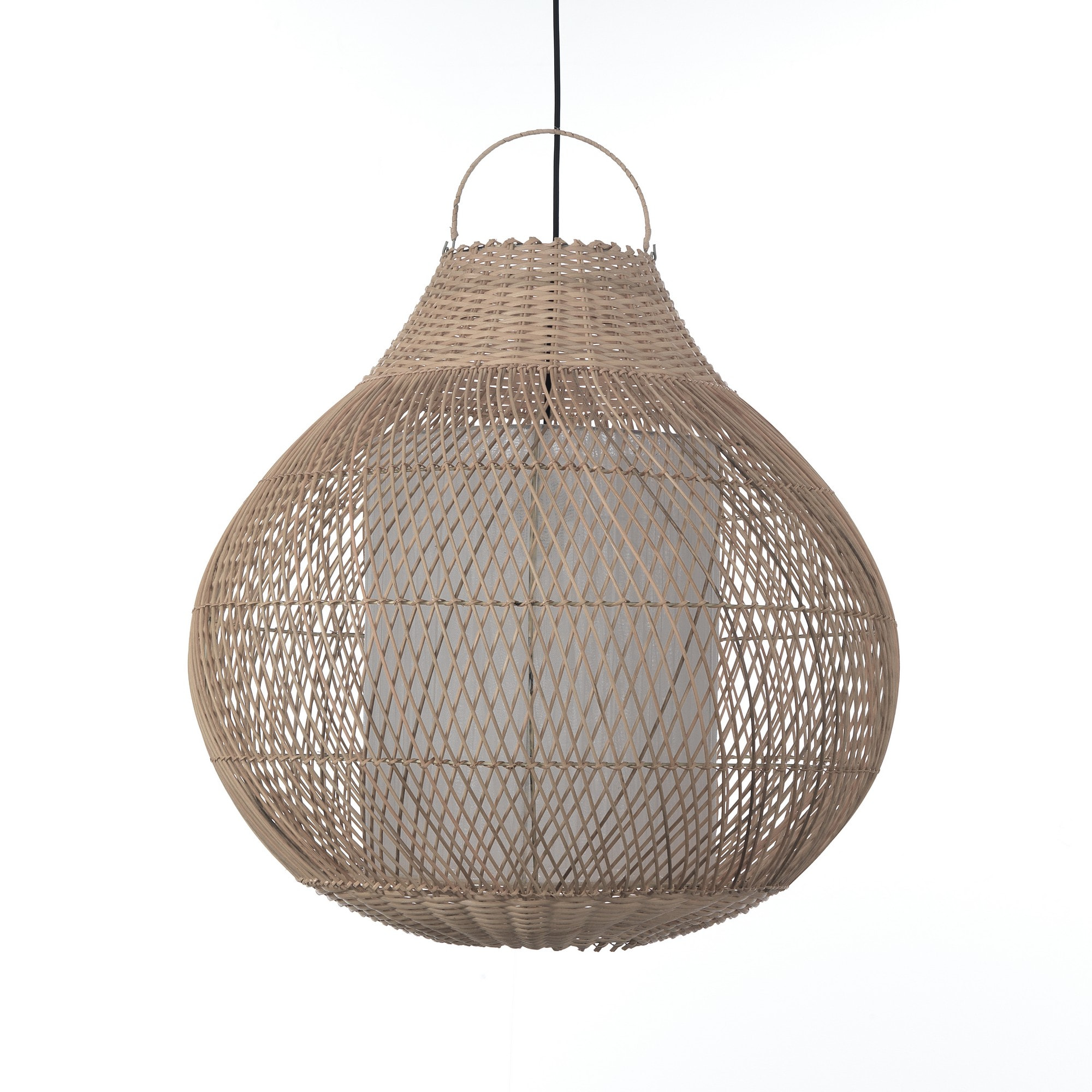 TOMASUCCI Lampadario ARITHA NATURAL Marrone