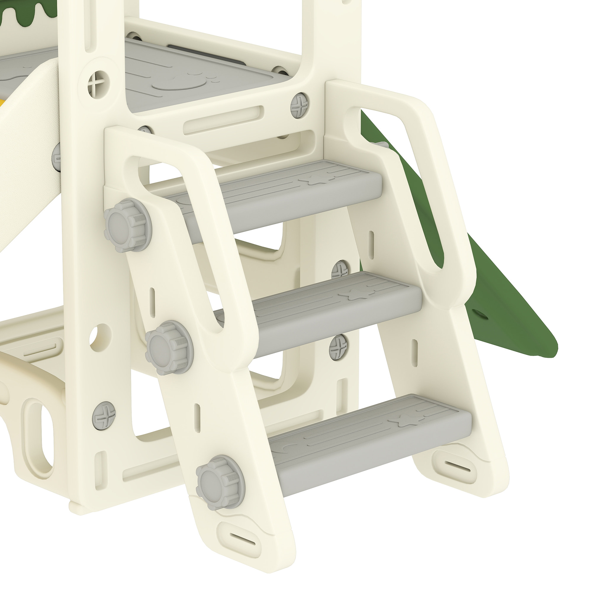 Toboggan enfant pliable panier basket escalade balle