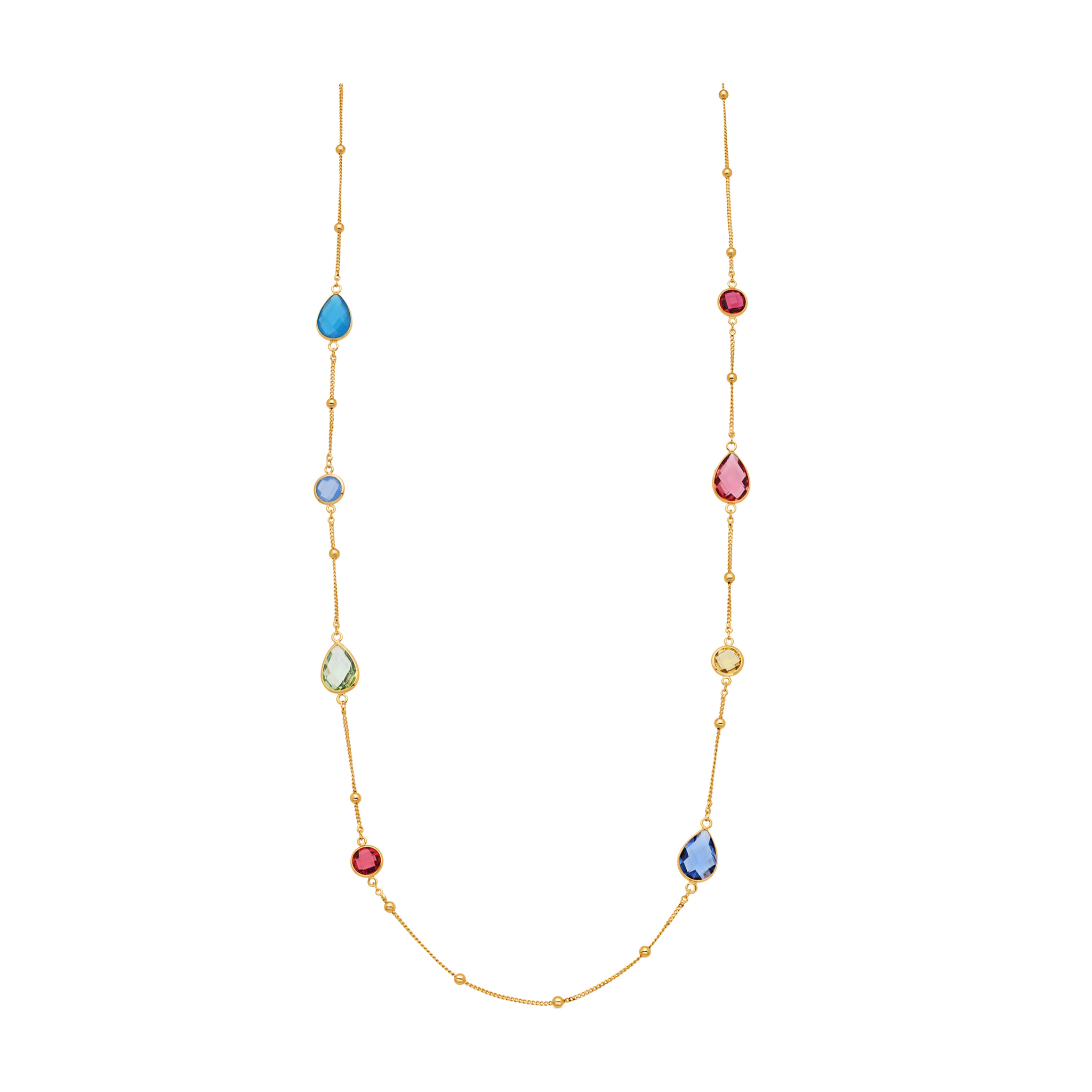 Collar Laswen acabado oro amarilo 18k