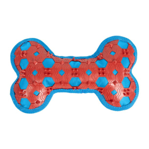 Juguete forma de hueso para perros diseño mickey