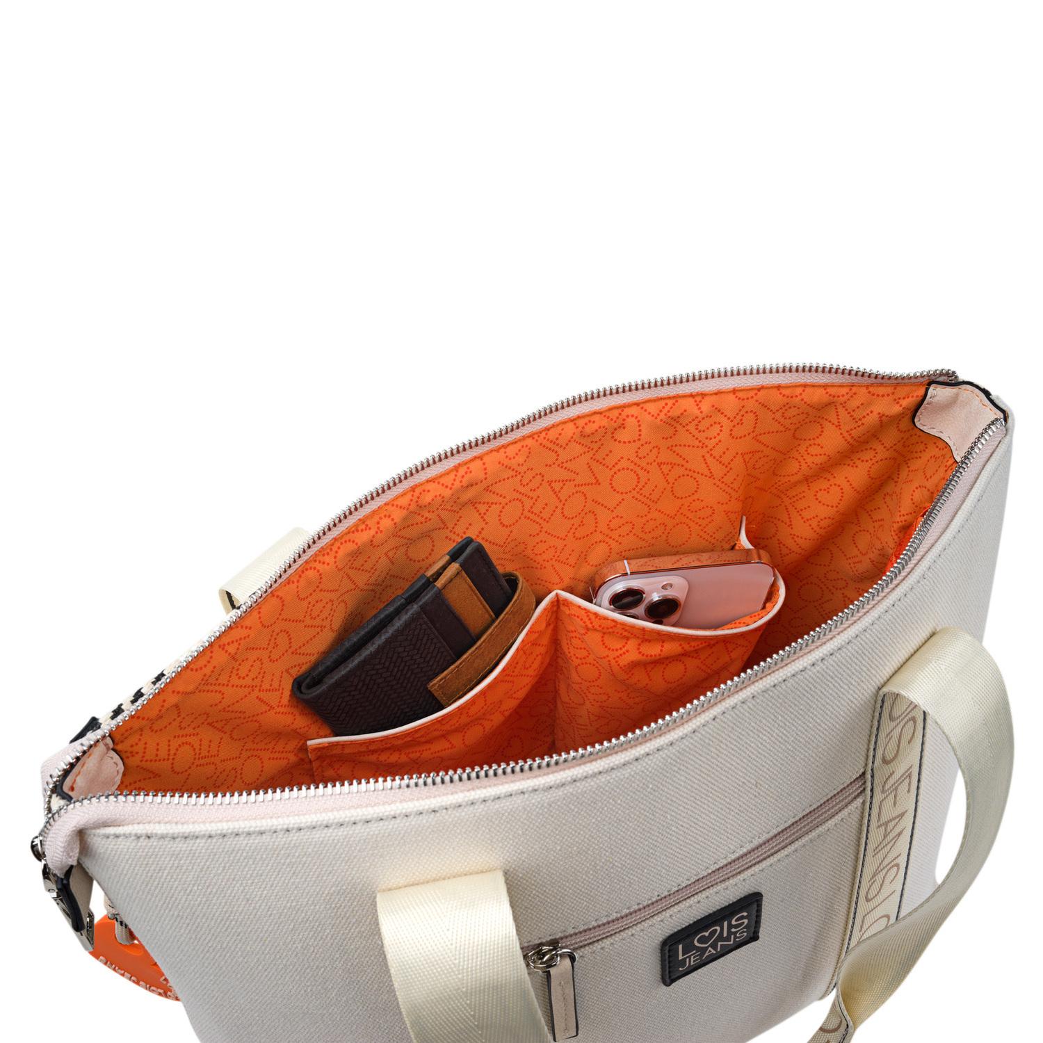 Bolso Shopper-Tote Lois Majestic Beige