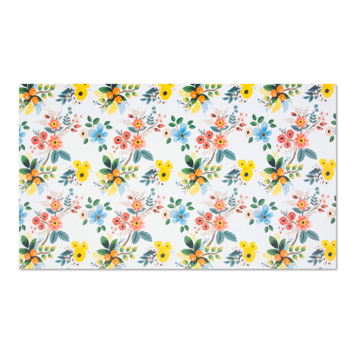 Tovaglia rettangolare Excelsa Fiori Frida, cotone multicolore, 140 x 240 cm