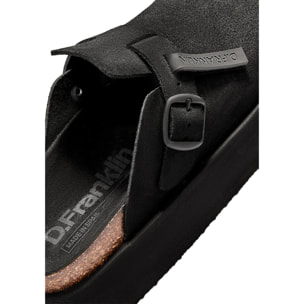 Zuecos de Mujer con Plataforma en Negro Vibe Clog