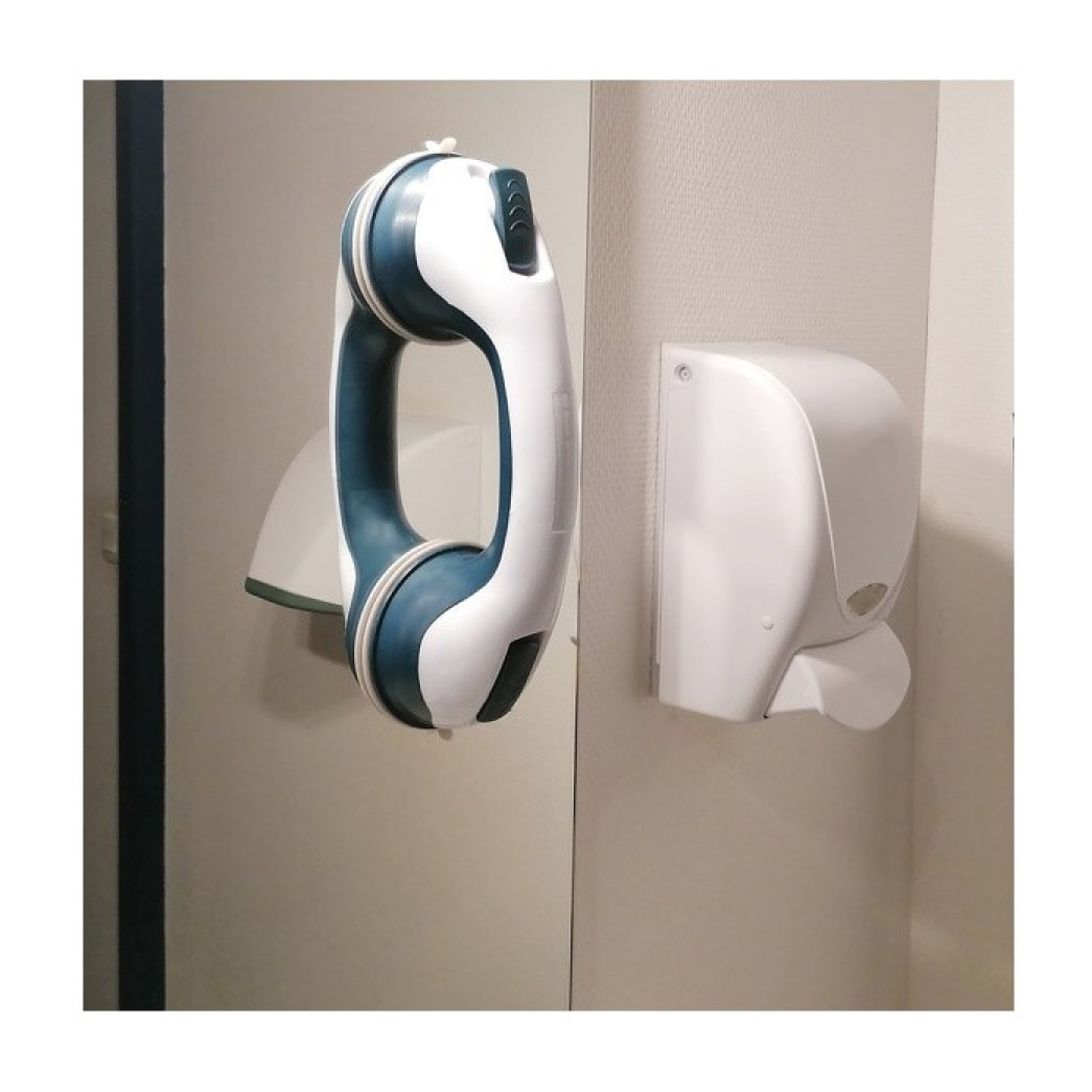 Poignée de soutien à  ventouses ABS - Max 60kg MSV