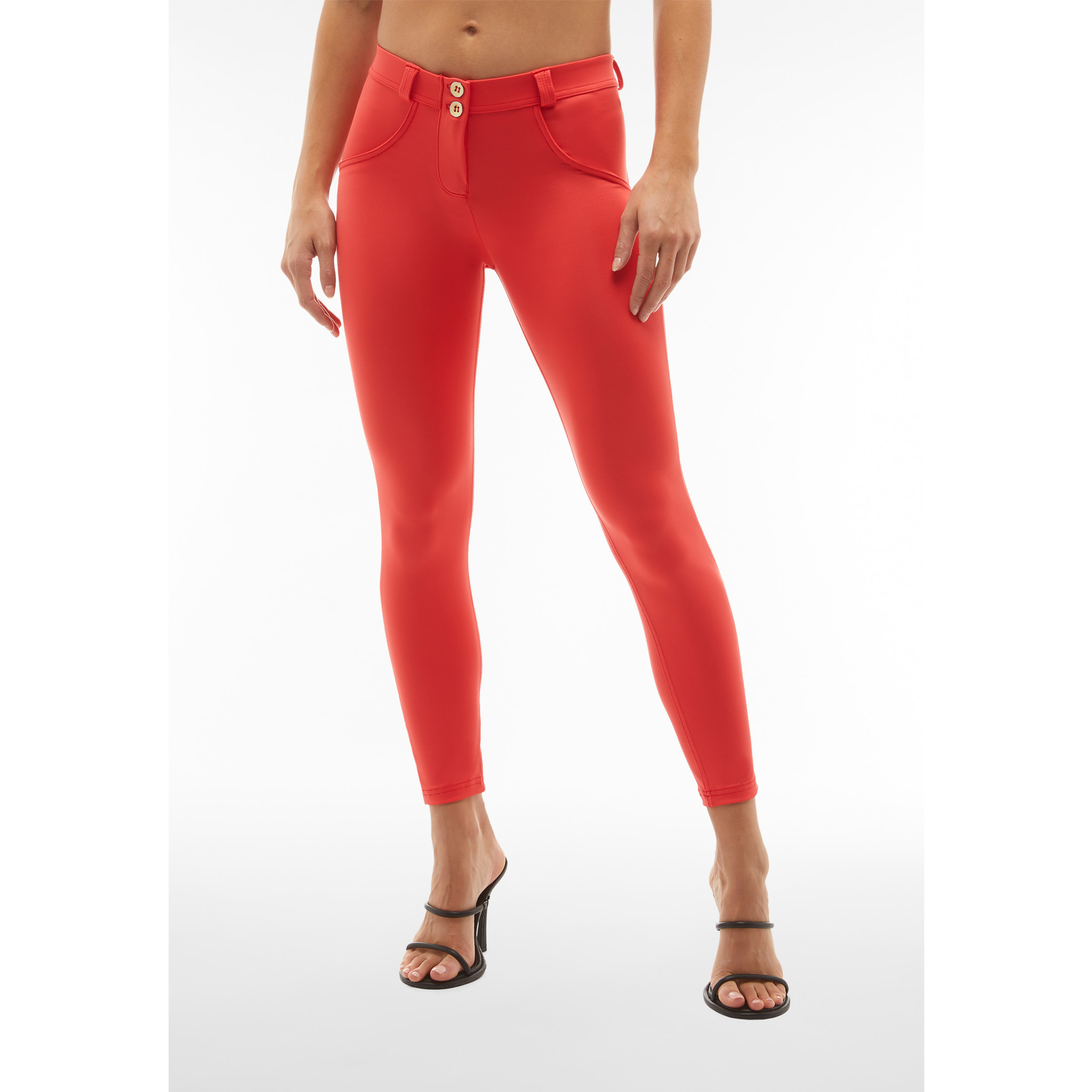 Pantaloni push up WR.UP® 7/8 superskinny tessuto traspirante