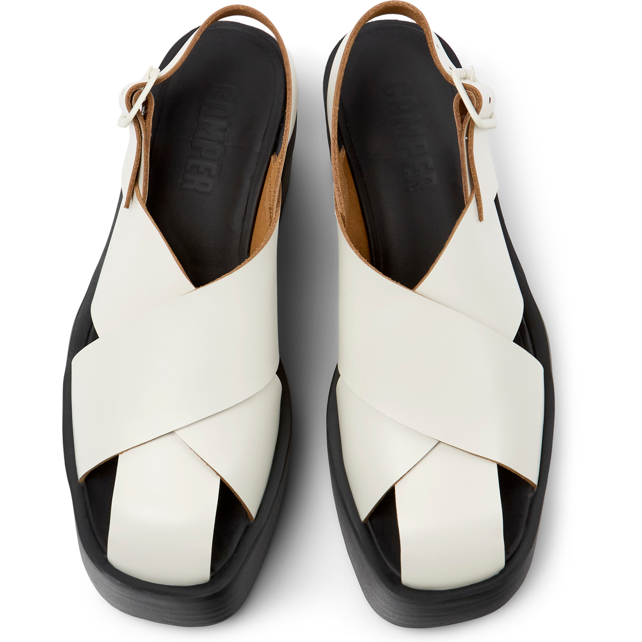 Sandali - CAMPER Billie - Bianco - Pelle liscia