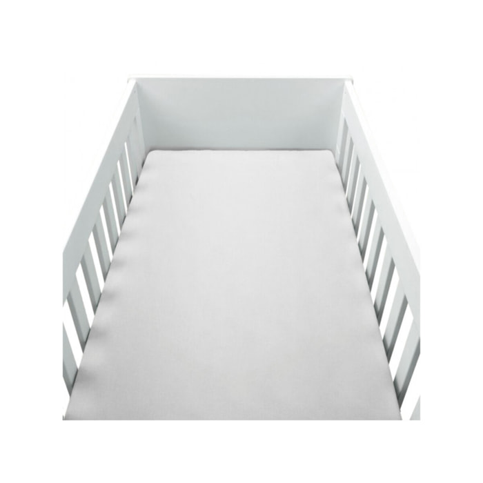 Drap-housse bébé en coton bio 70x140 bonnet 15cm - 3 coloris - CALANQUES