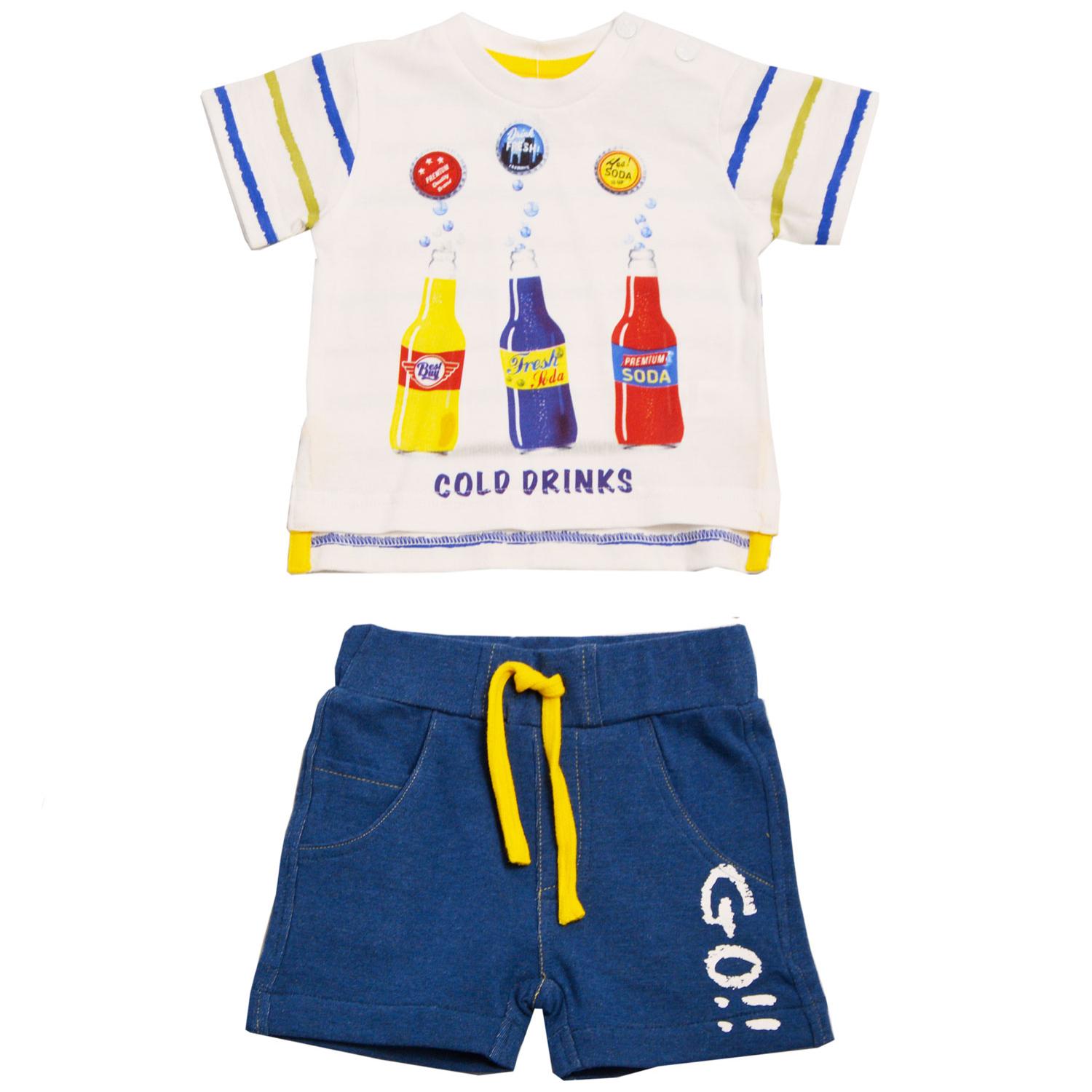 Ellepi Completo Neonato Cold Drinks Lui Ellepi Multicolor