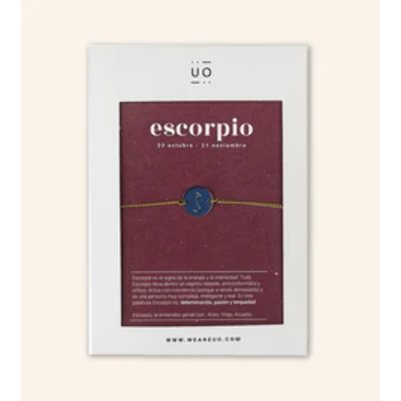 Pulsera Charm "Escorpio"