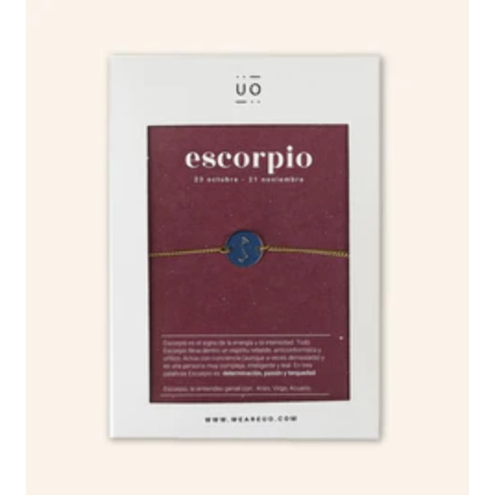 Pulsera Charm "Escorpio"