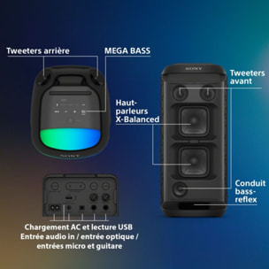 Enceinte sono SONY SRS-XV800 Noir