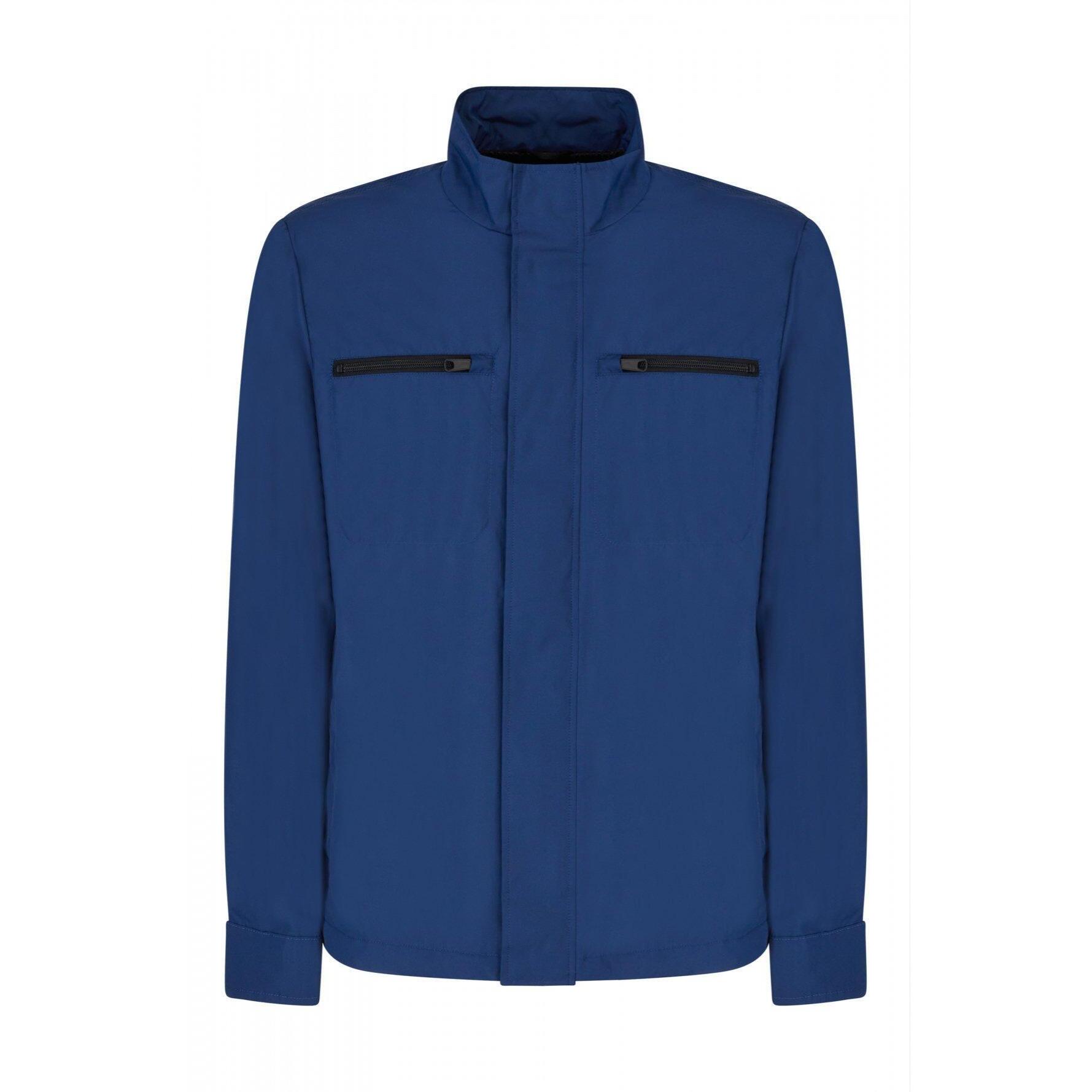 Chaquetas Hombre de la marca GEOX  modelo M JHARROD SHORT JKT AZUL