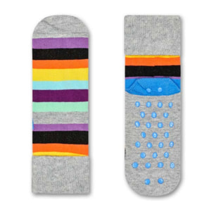 Calcetines pack-2 kids stripe anti-slip