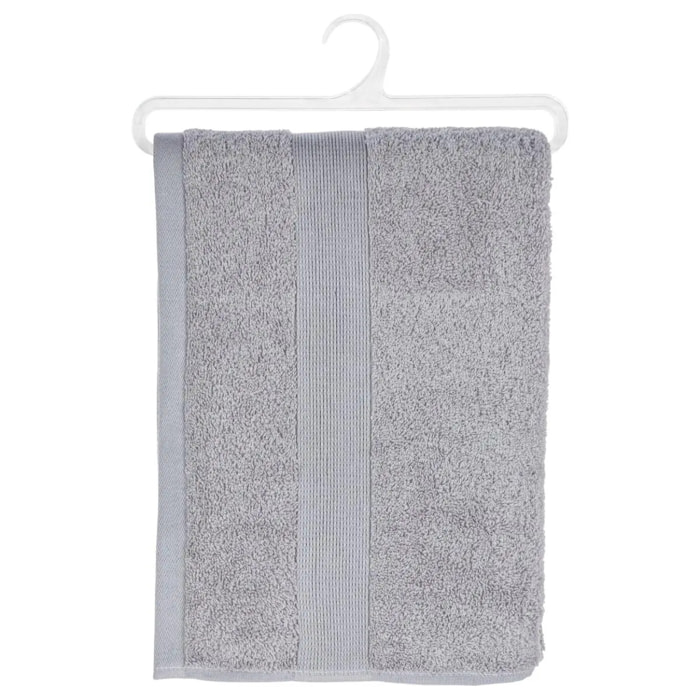 Drap de douche "Essentiel" coton gris taupe 70x130cm