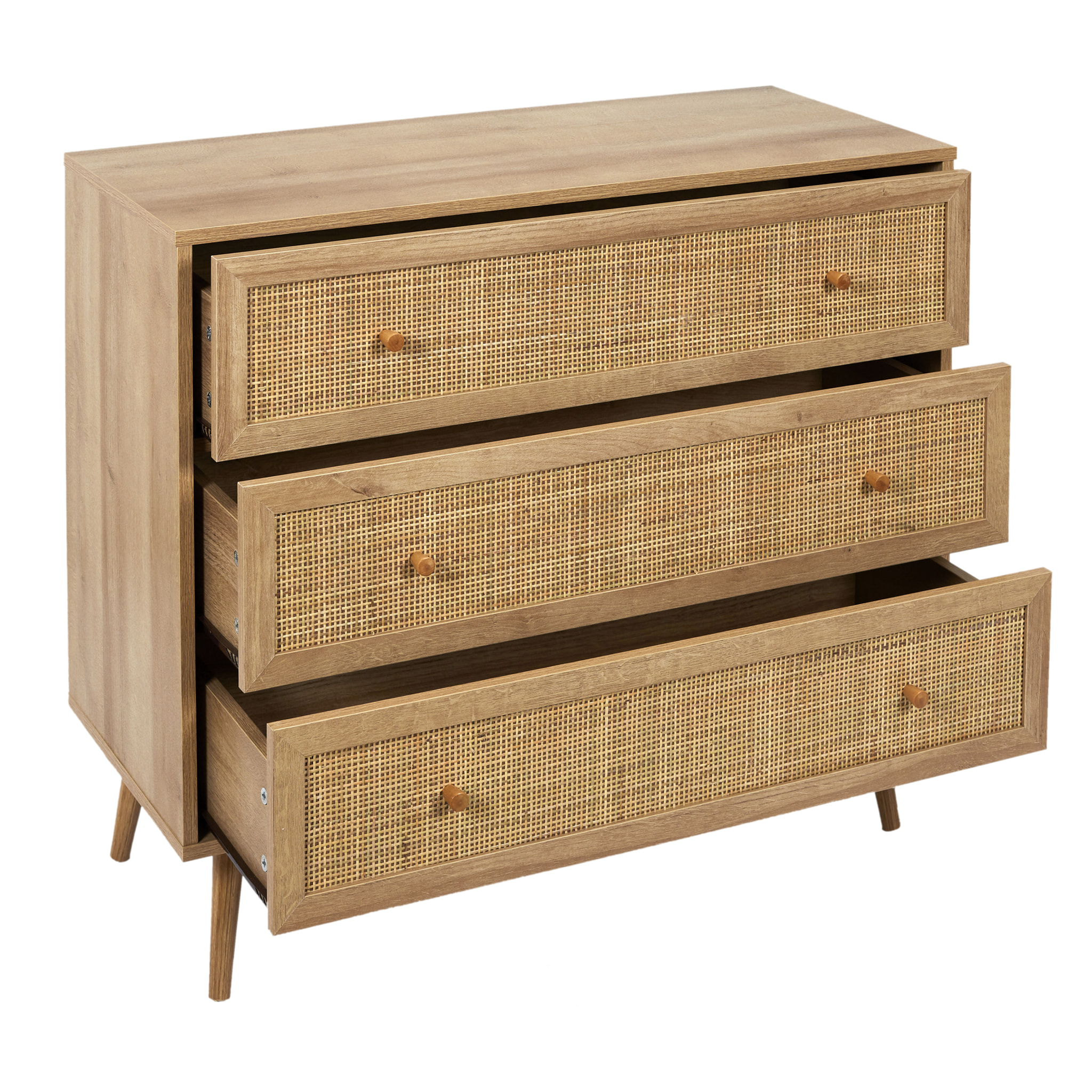 Commode 3 Tiroirs Bali