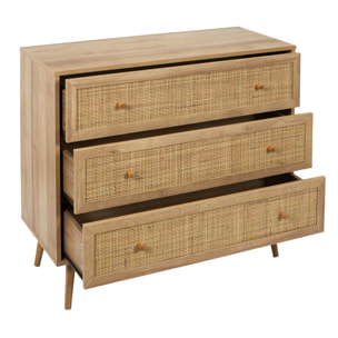 Commode 3 Tiroirs Bali