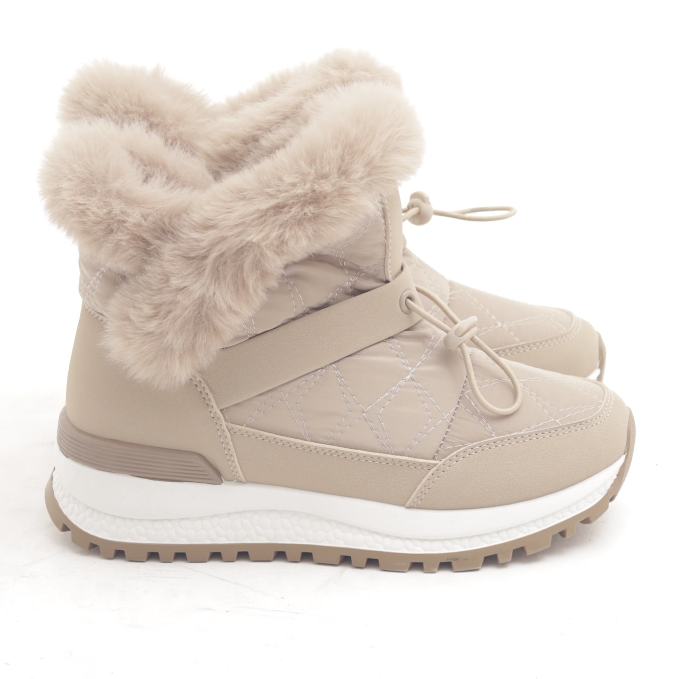 STIVALETTO SNEAKERS RUNNING TORTORA