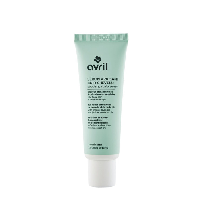 Sérum Apaisant Cuir Chevelu - Cheveux Gras Pelliculés & Cuir Chevelus Sensibles