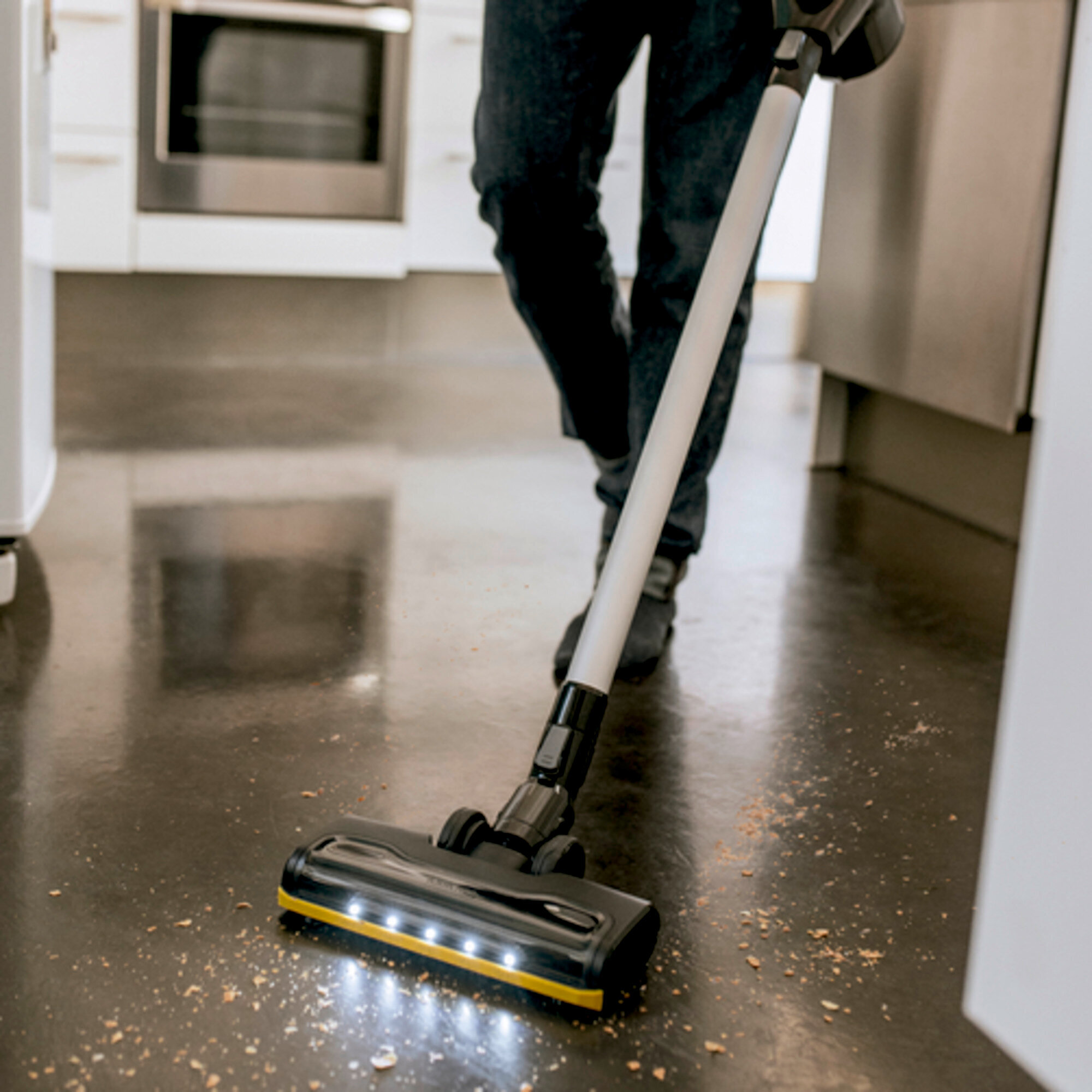Aspirateur balai sans fil Karcher VC 6 Cordless ourFamily Pet - Autonomie 50 min- Spécial Animaux- Accessoires inclus