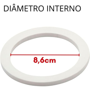 Joint BIALETTI x1 caoutchouc+ 1 filtre 10 tasses inox