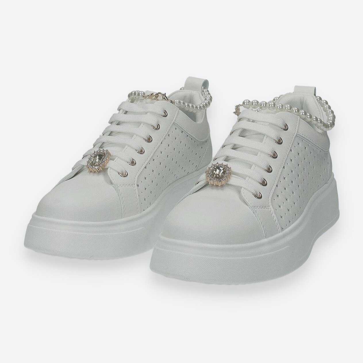 Sneakers Donna Tata Italia Bianco