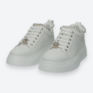 Sneakers Donna Tata Italia Bianco