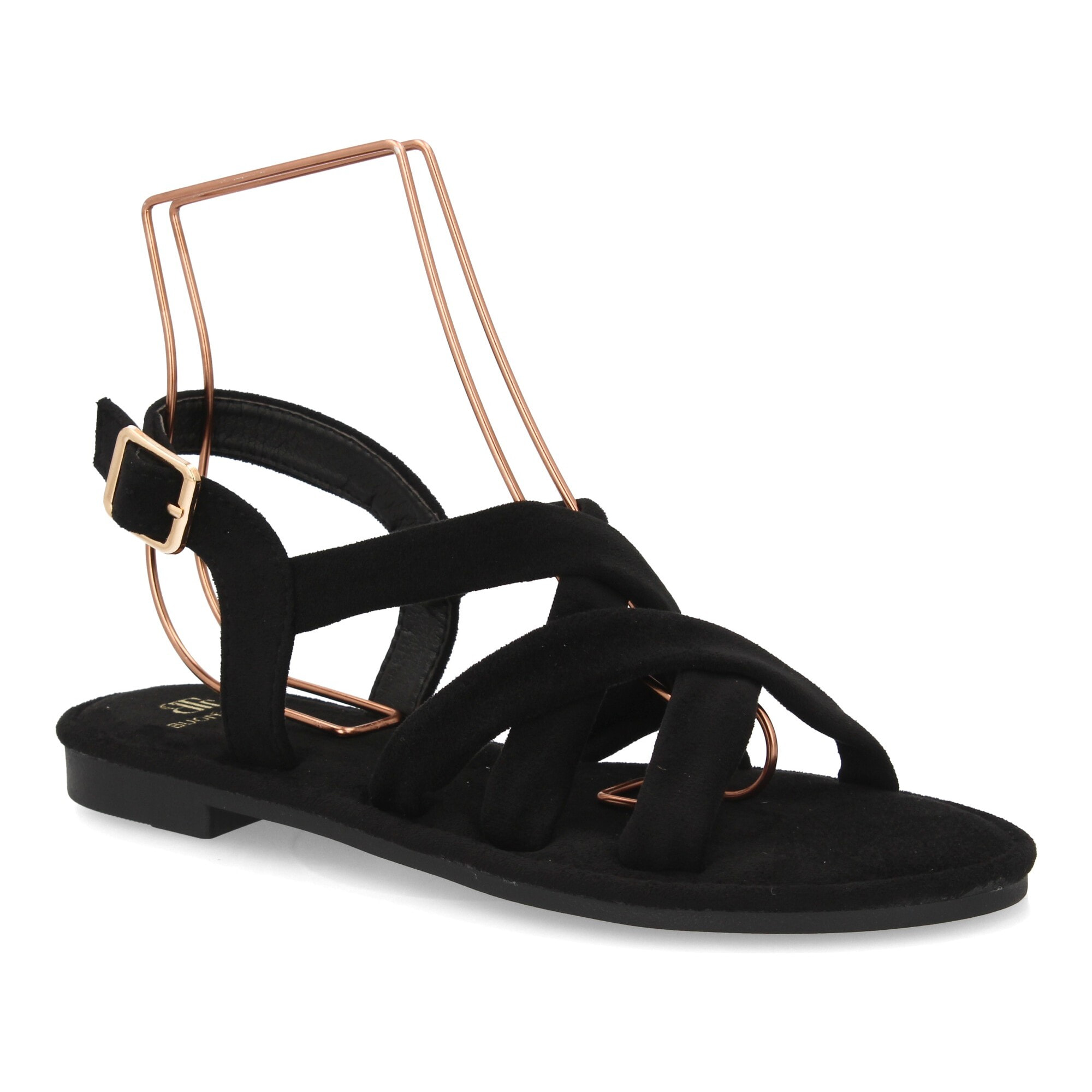 Sandalia mujer tiras acolchadas cómoda para verano