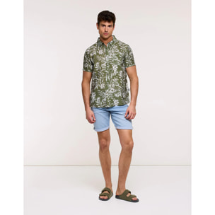 Camisa Manga Corta Caqui - Westcoast