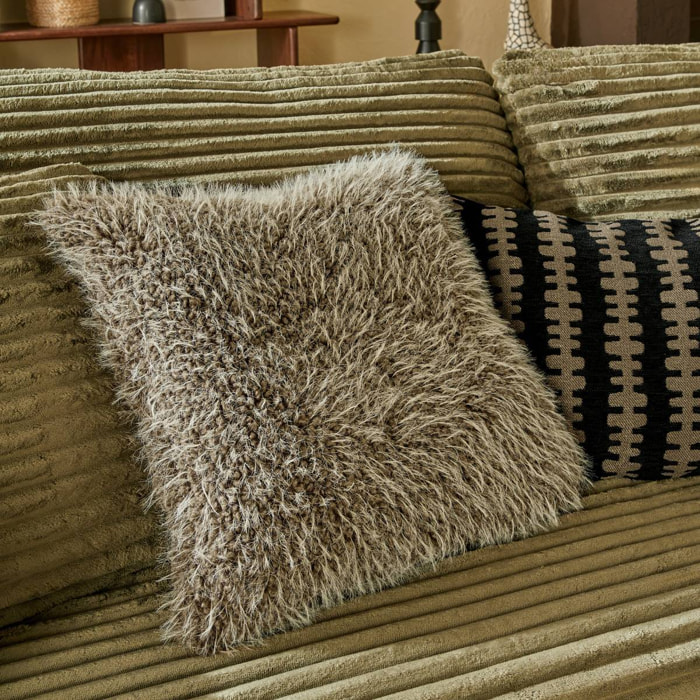 Coussin Nyero carré 45x45cm vert