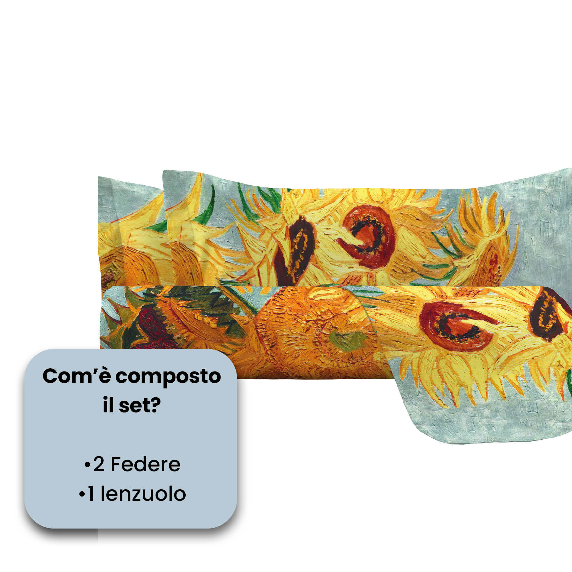 PARURE LETTO SOGNI D'AUTORE, Stampa Digitale, 100% Cotone - 49