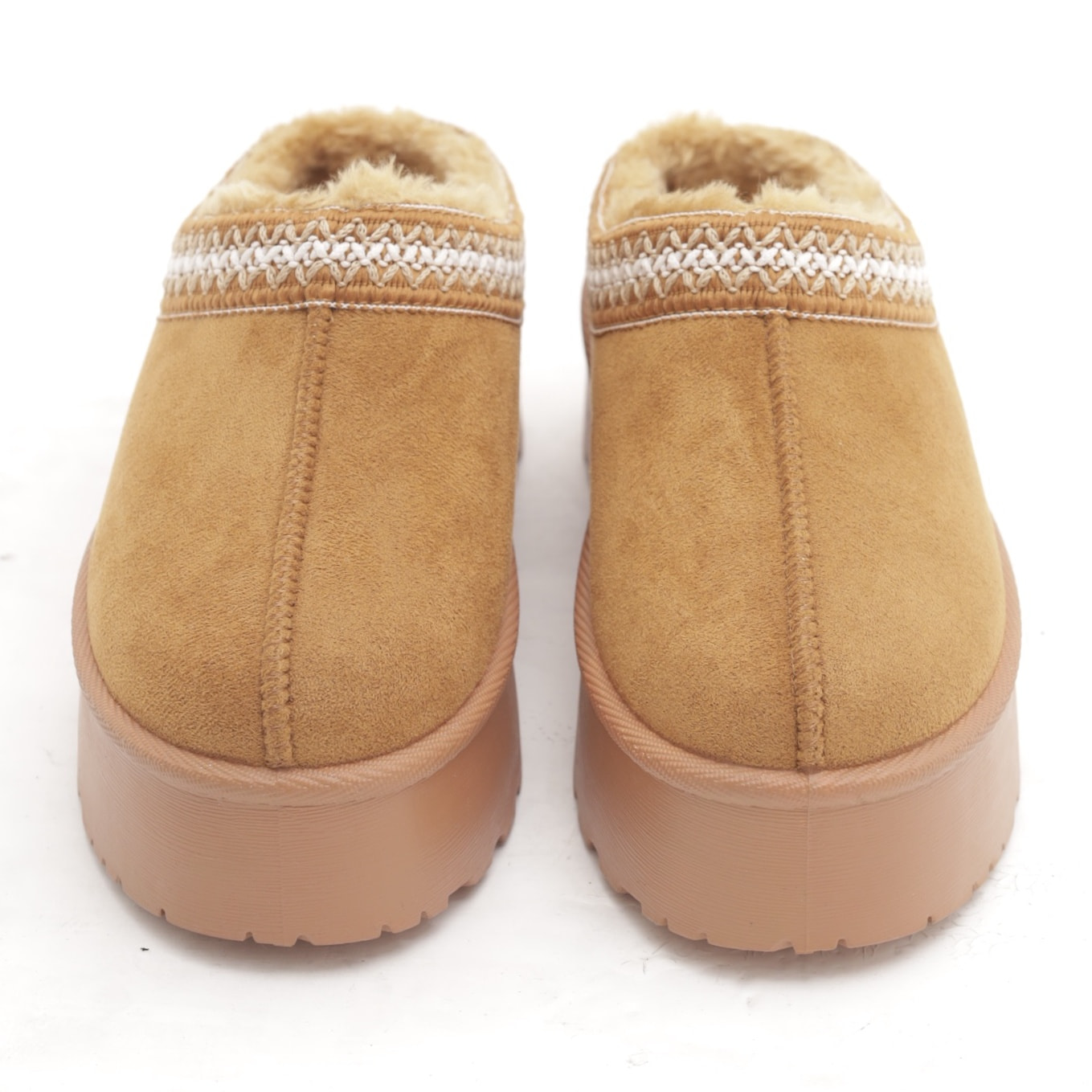 SABOT MAMMUT BORDATO CUOIO