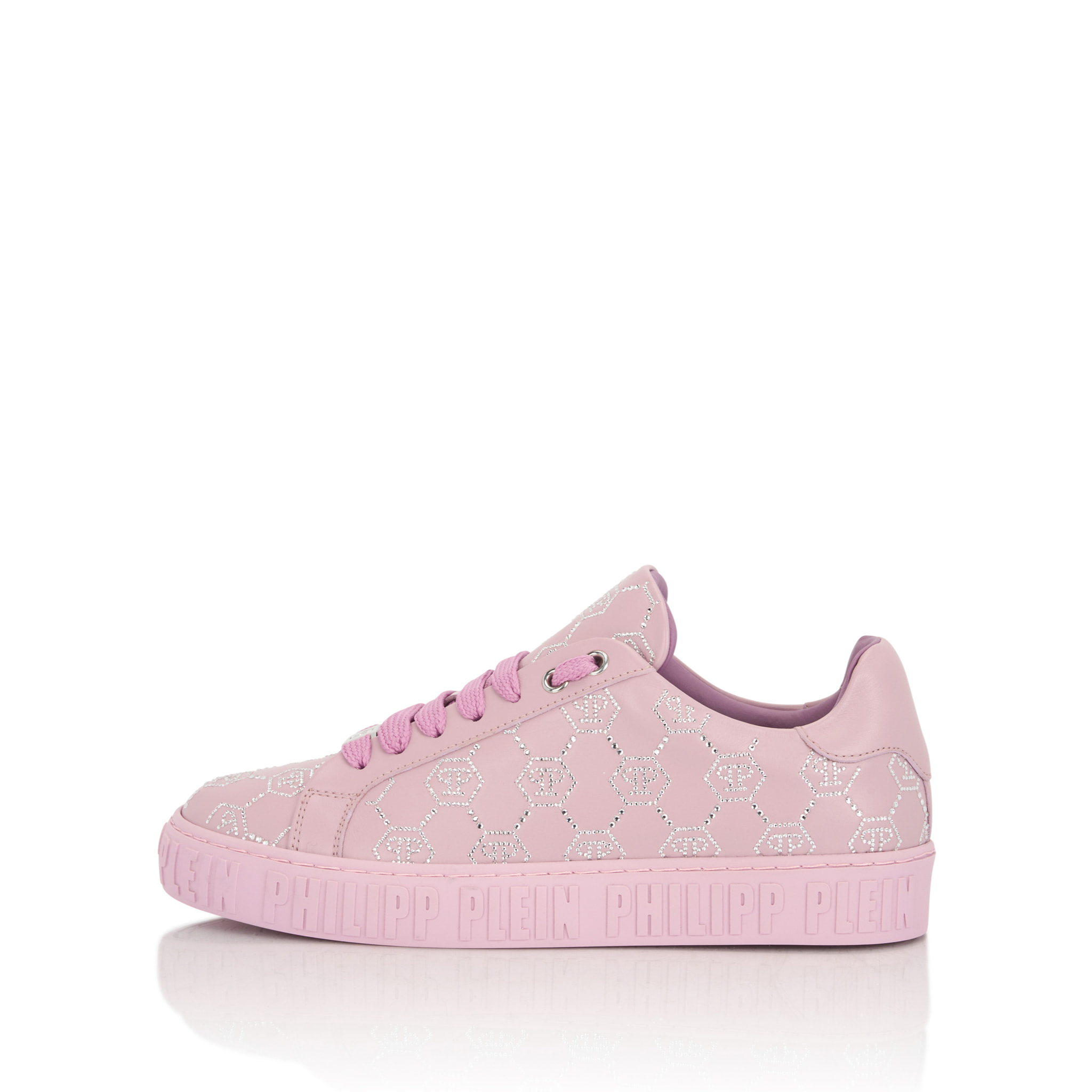 PHILIPP PLEIN Low-Top Sneakers Carson Monogram Strass