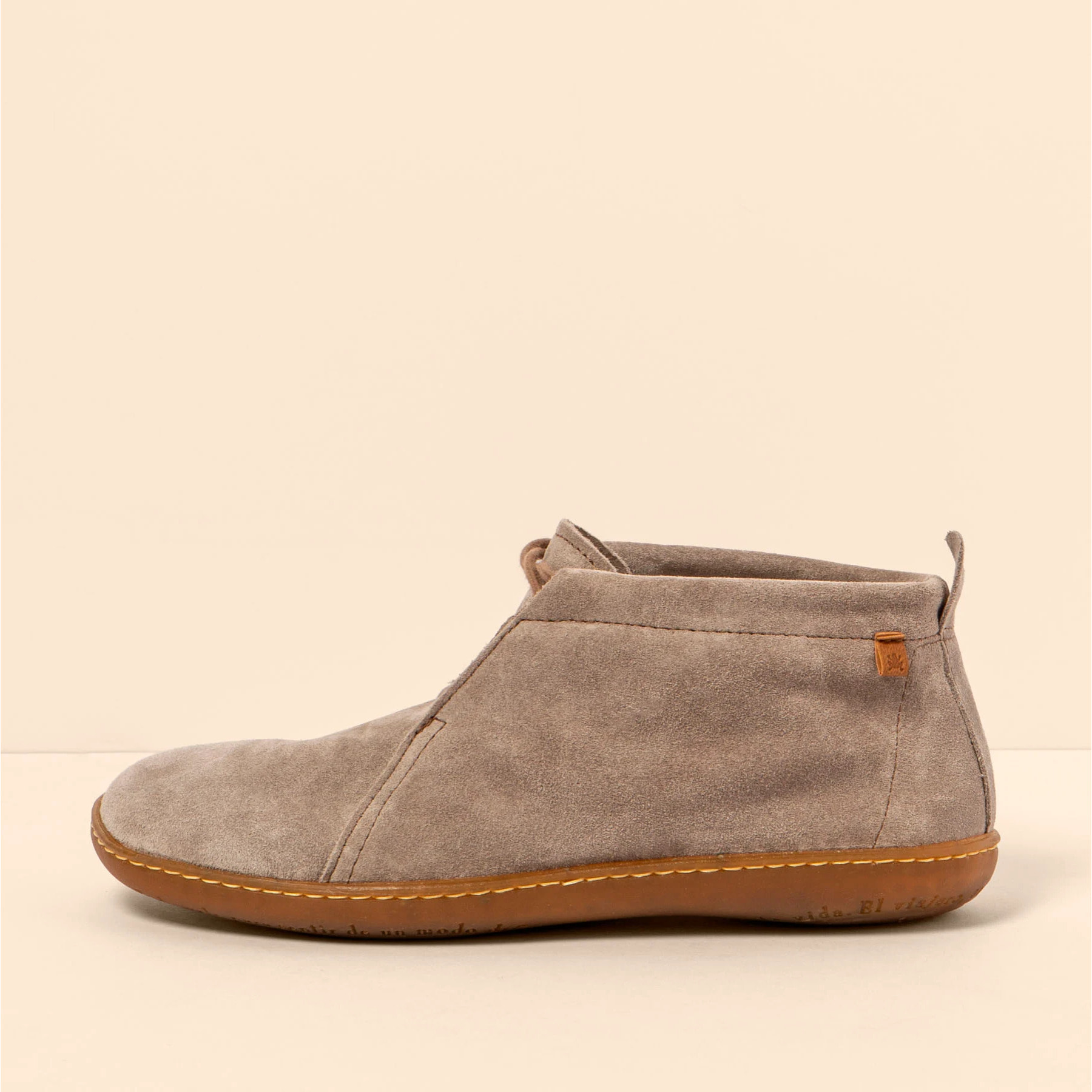Botines N5290 SILK SUEDE TAUPE / EL VIAJERO color Taupe