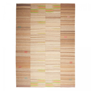 Authentique Tapis d'Orient kilim fait main en laine H